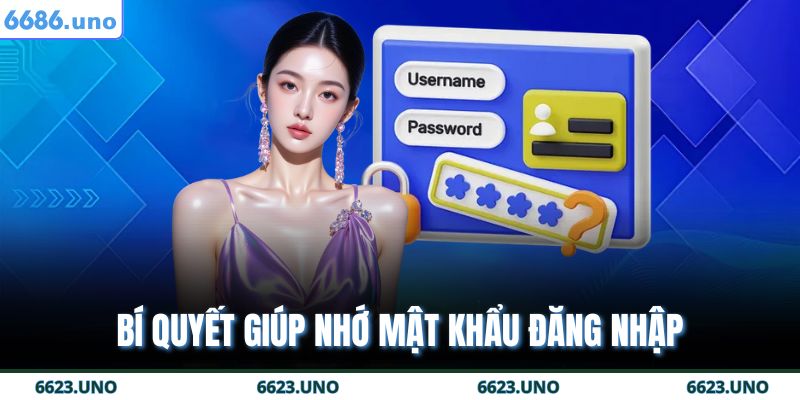 Bí quyết giúp nhớ mật khẩu đăng nhập